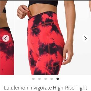 Invigorate Lulu Lemon High-rise Tight